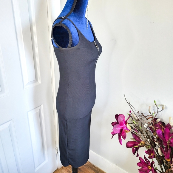New Look Dresses New Look Zip Front Bodycon Dress Poshmark